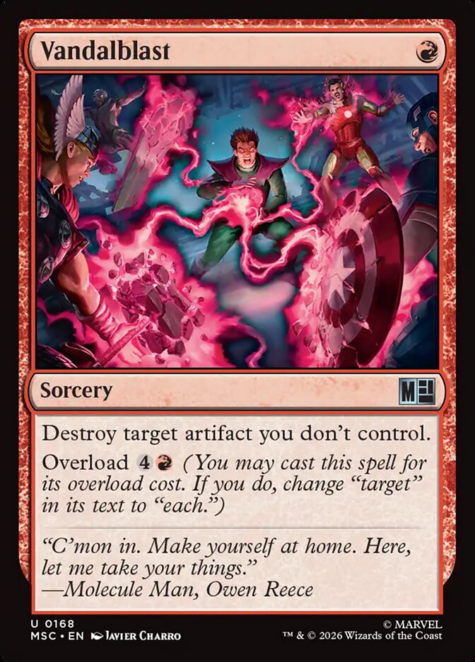Vandalblast (168) - Marvel Super Heroes Commander (MSC)