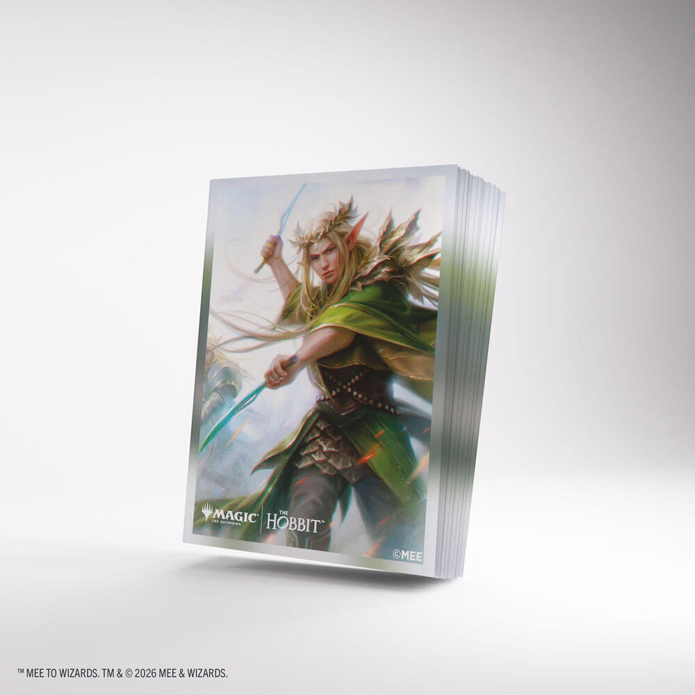 Magic: The Gathering The Hobbit Premium Art Sleeves - Thranduil, Sindarin Liege - GameGenic Card Sleeves