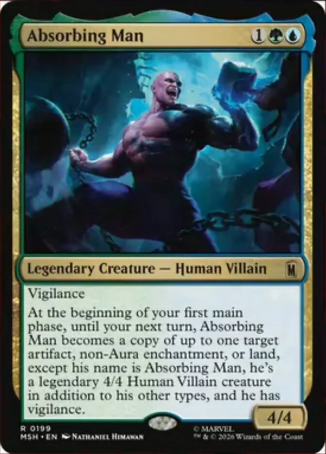 Absorbing Man (199) - Marvel Super Heroes (MSH)