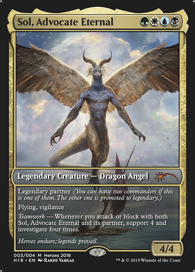 Sol, Advocate Eternal (3) - 2018 Heroes of the Realm (PH18)