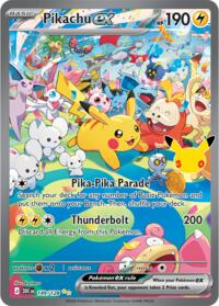 Pikachu ex (149) - ME: 30th Celebration (30C)