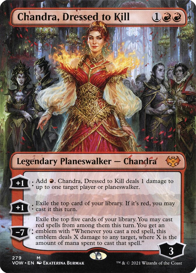 Chandra, Dressed to Kill (279) - Innistrad: Crimson Vow (VOW)