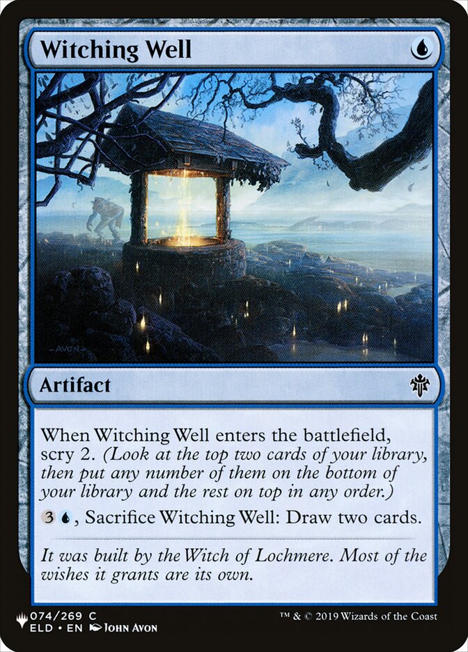 Witching Well (ELD-74) - The List (PLST)