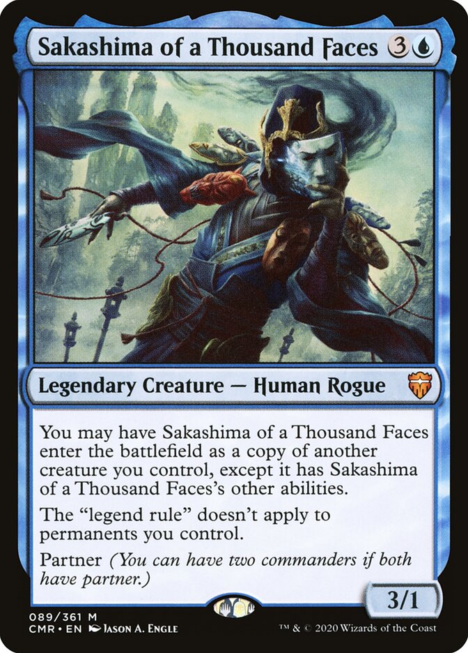 Sakashima of a Thousand Faces (89) - Commander Legends (CMR)