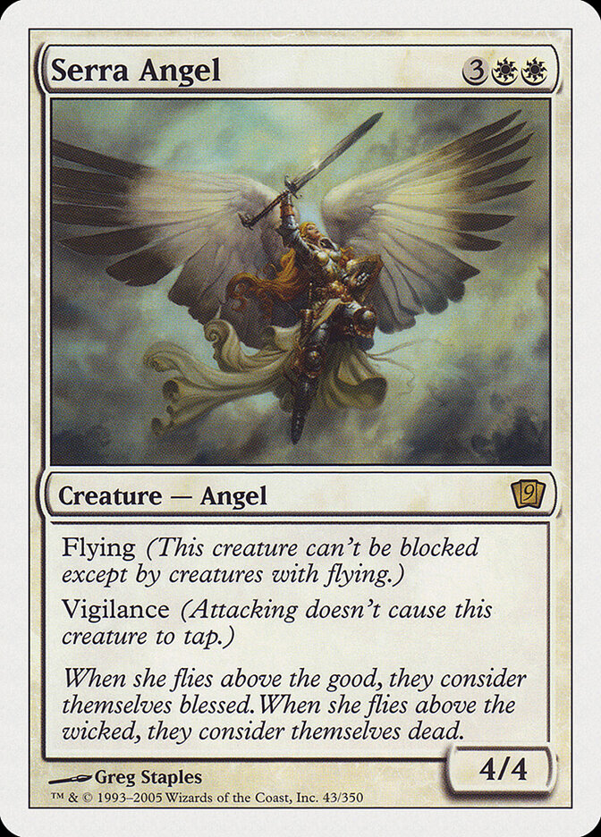 Serra Angel (43) - Ninth Edition (9ED)