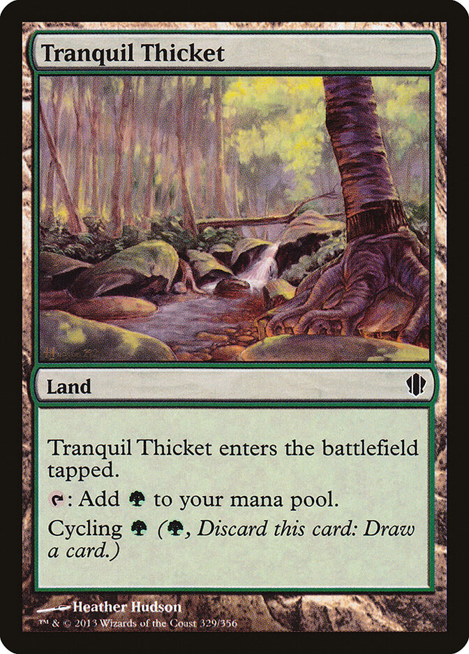Tranquil Thicket (329) - Commander 2013 (C13)