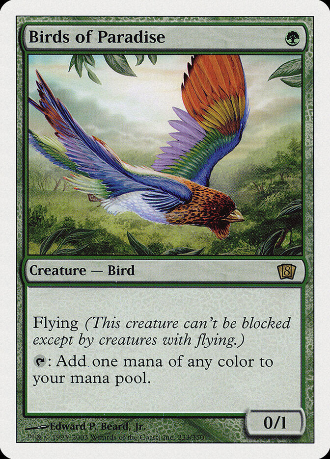 Birds of Paradise (233) - Eighth Edition (8ED)