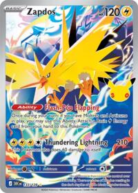 Zapdos (133) - ME: 30th Celebration (30C)