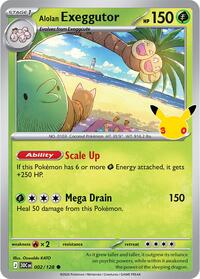 Alolan Exeggutor (2) - ME: 30th Celebration (30C)