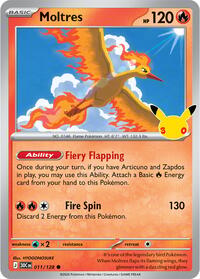 Moltres (11) - ME: 30th Celebration (30C)