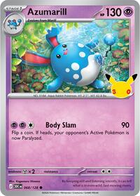 Azumarill (68) - ME: 30th Celebration (30C)