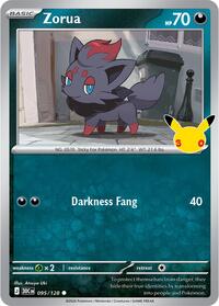 Zorua (95) - ME: 30th Celebration (30C)