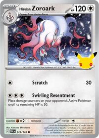 Hisuian Zoroark (123) - ME: 30th Celebration (30C)