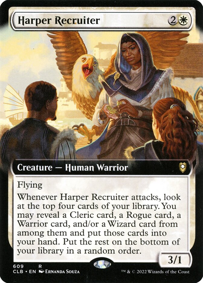 Harper Recruiter (609) - Commander Legends: Battle for Baldur's Gate (CLB)