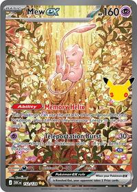 Mew ex (152) - ME: 30th Celebration (30C)