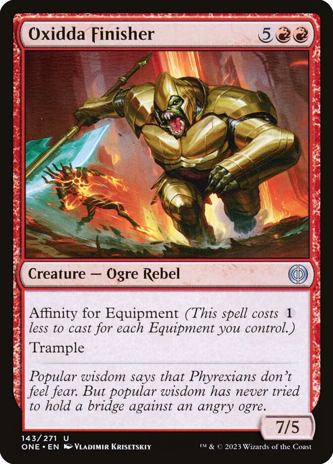 Oxidda Finisher (143) - Phyrexia: All Will Be One (ONE)
