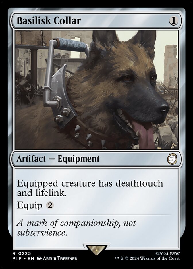 Basilisk Collar (225) - Fallout (PIP)