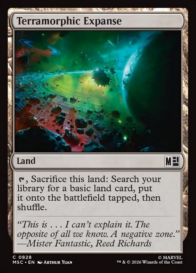 Terramorphic Expanse (828) - Marvel Super Heroes Commander (MSC)