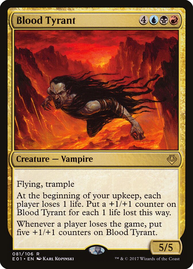 Blood Tyrant (81) - Archenemy: Nicol Bolas (E01)