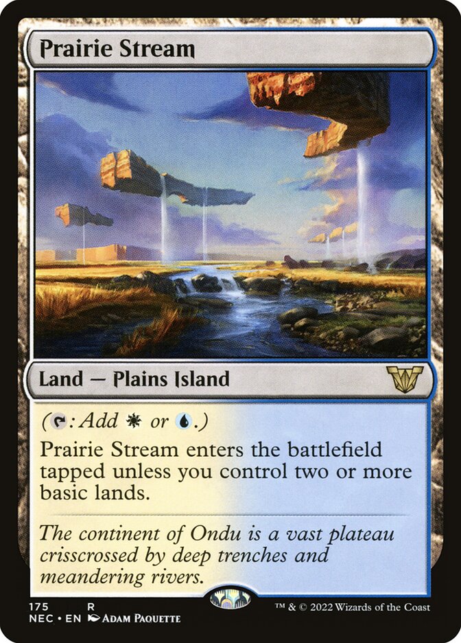 Prairie Stream (175) - Neon Dynasty Commander (NEC)