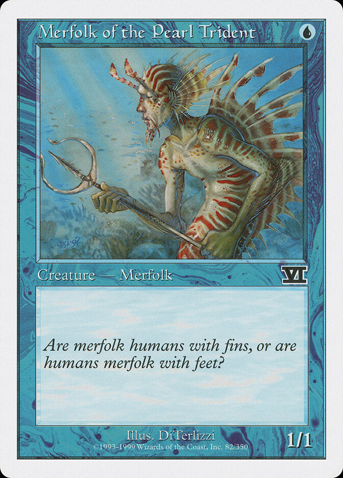 Merfolk of the Pearl Trident (82) - Classic Sixth Edition (6ED)