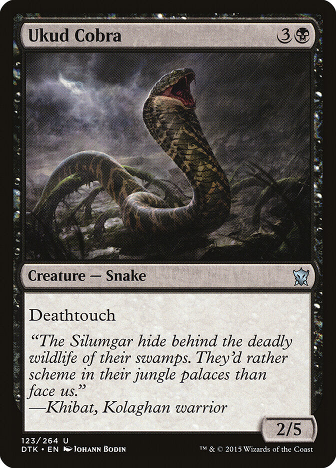 Ukud Cobra (123) - Dragons of Tarkir (DTK)