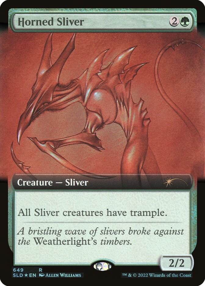 Horned Sliver (649) - Secret Lair Drop (SLD)