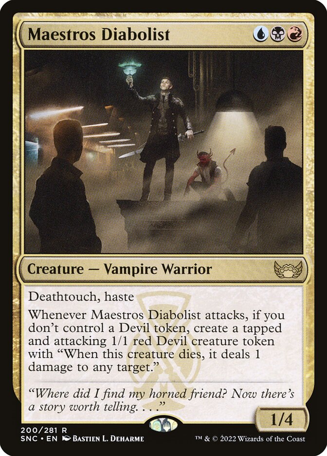 Maestros Diabolist (200) - Streets of New Capenna (SNC)