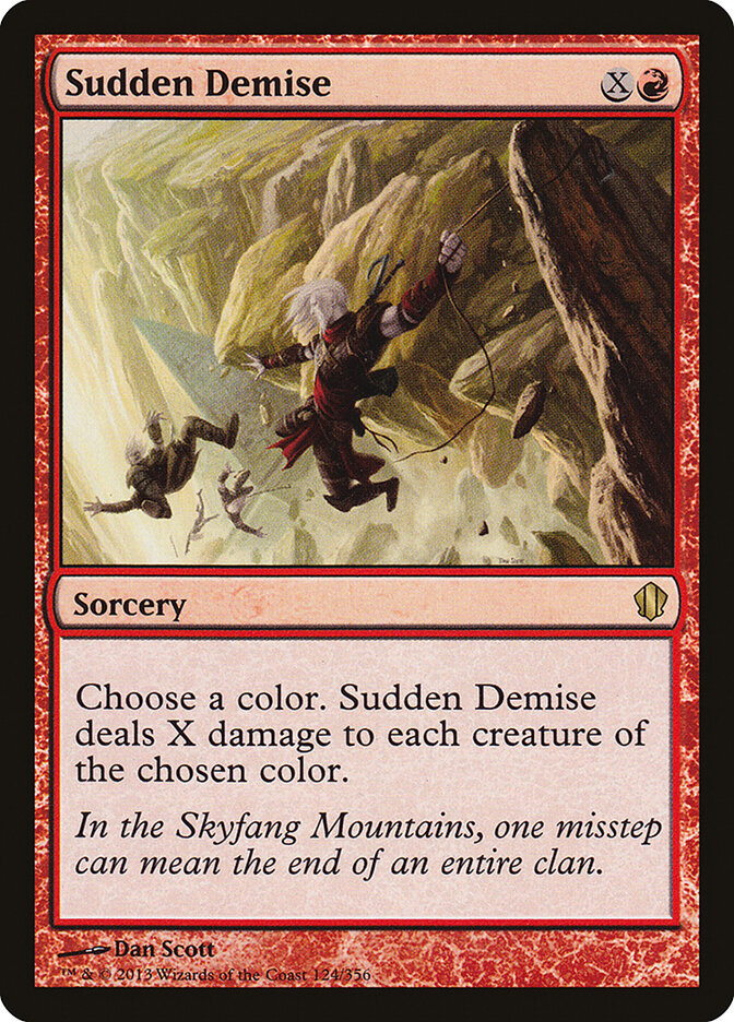 Sudden Demise (124) - Commander 2013 (C13)