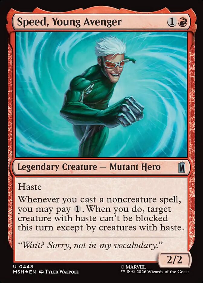 Speed, Young Avenger (448) - Marvel Super Heroes (MSH)