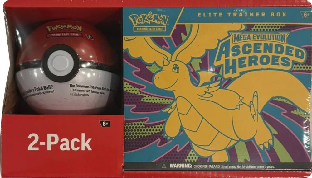 Ascended Heroes Elite Trainer and Pokeball Bundle (Sam's Club)