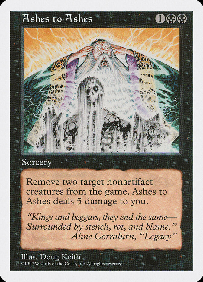 Ashes to Ashes (141) - Fifth Edition (5ED)