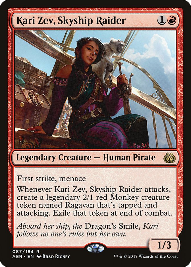 Kari Zev, Skyship Raider (87) - Aether Revolt (AER)