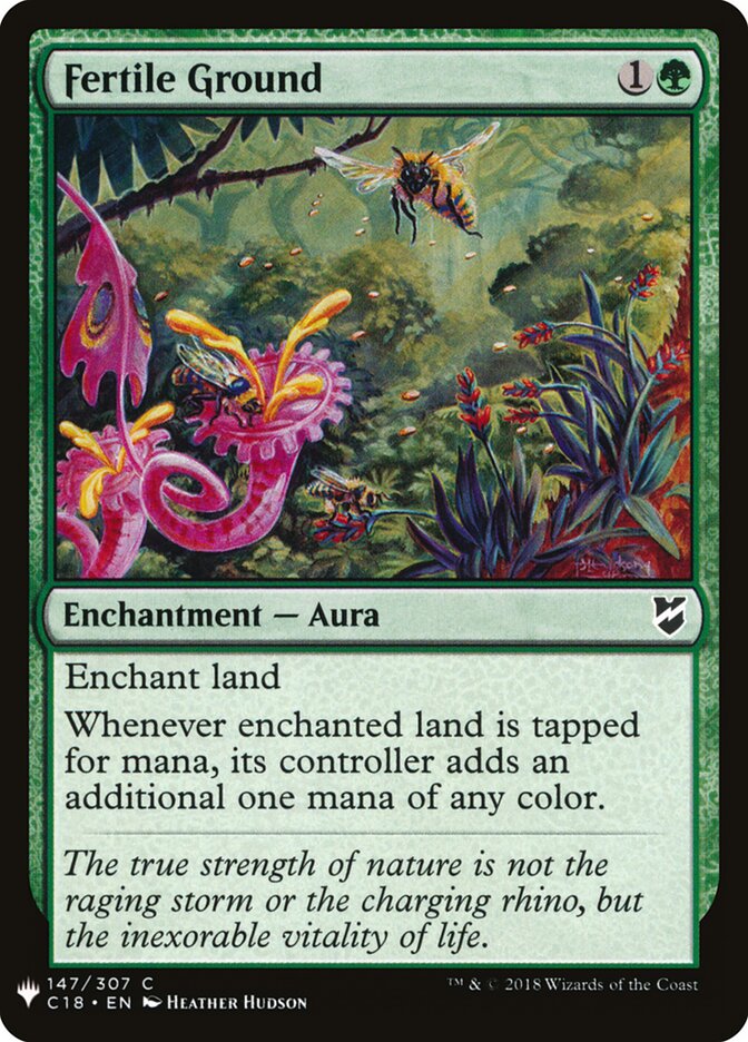 Fertile Ground (C18-147) - The List (PLST)