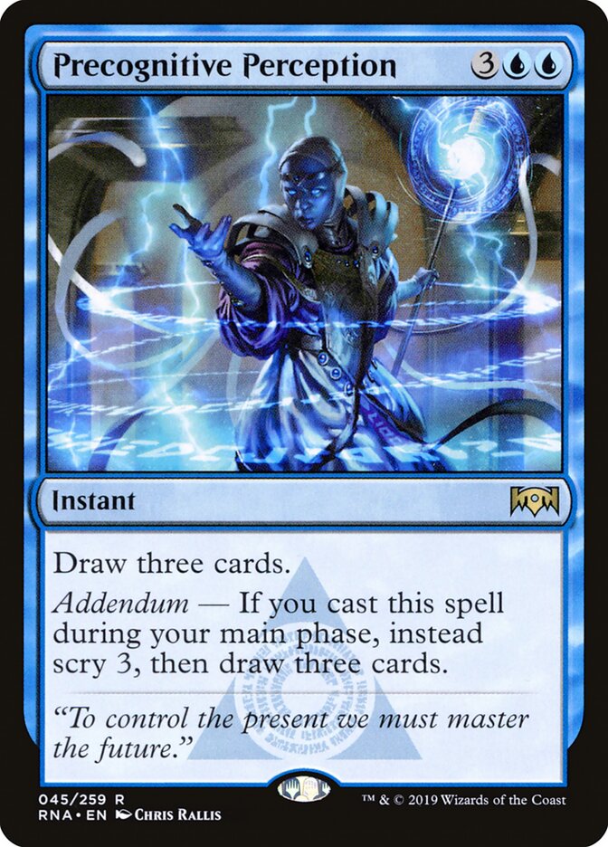 Precognitive Perception (45) - Ravnica Allegiance (RNA)