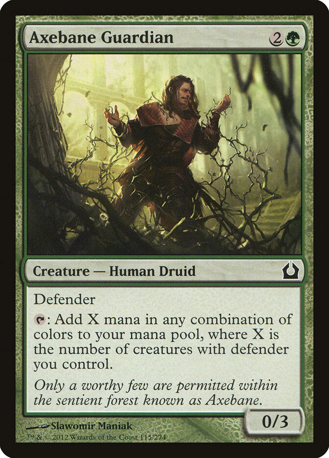 Axebane Guardian (115) - Return to Ravnica (RTR)