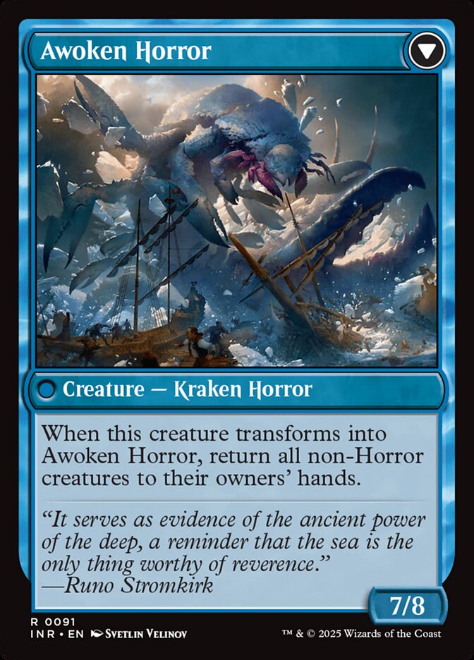 Thing in the Ice // Awoken Horror (91) - Innistrad Remastered (INR)