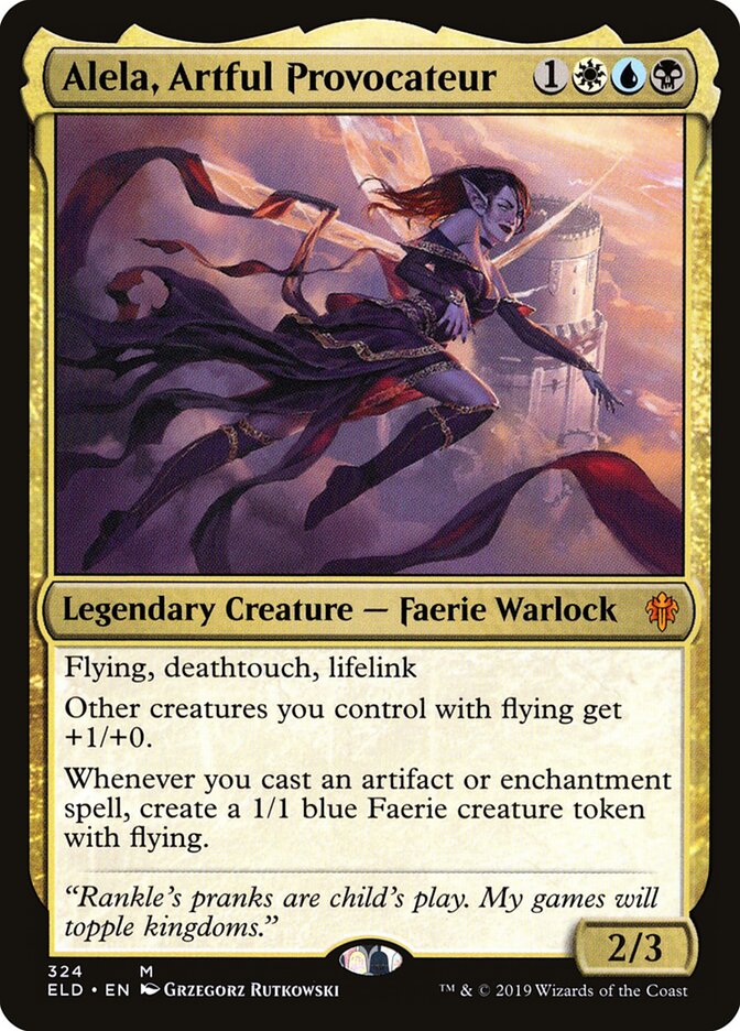 Alela, Artful Provocateur (324) - Throne of Eldraine (ELD)