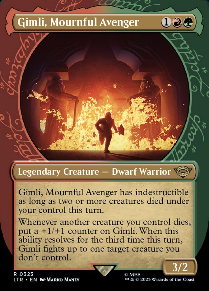 Gimli, Mournful Avenger (323) - The Lord of the Rings: Tales of Middle-earth (LTR)