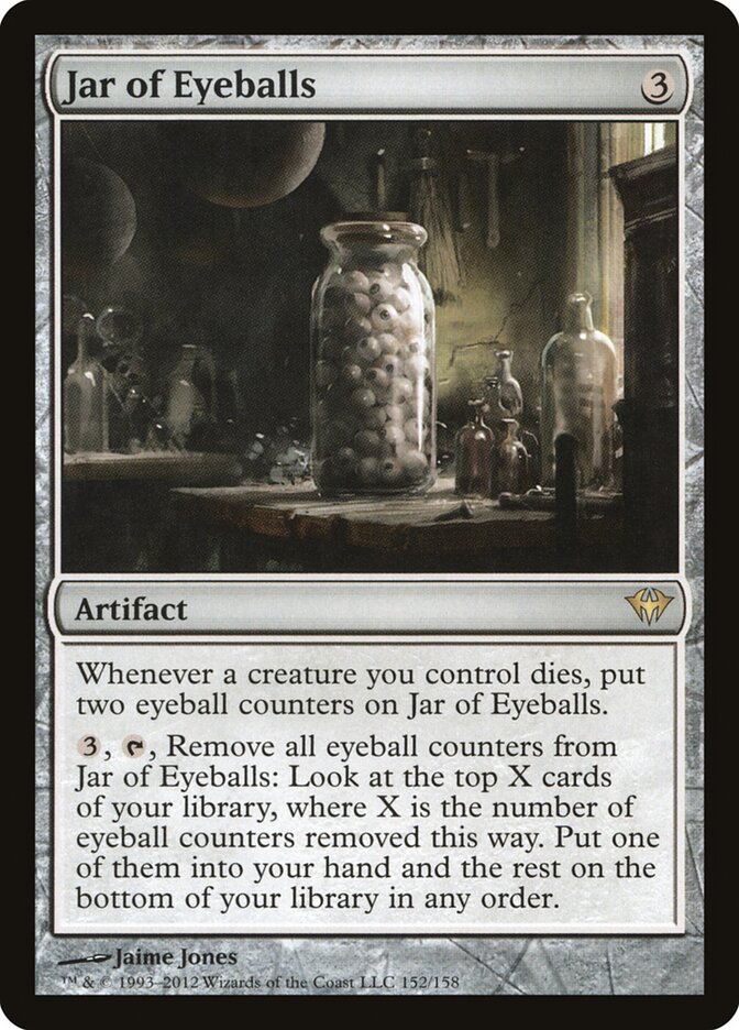 Jar of Eyeballs (152) - Dark Ascension (DKA)