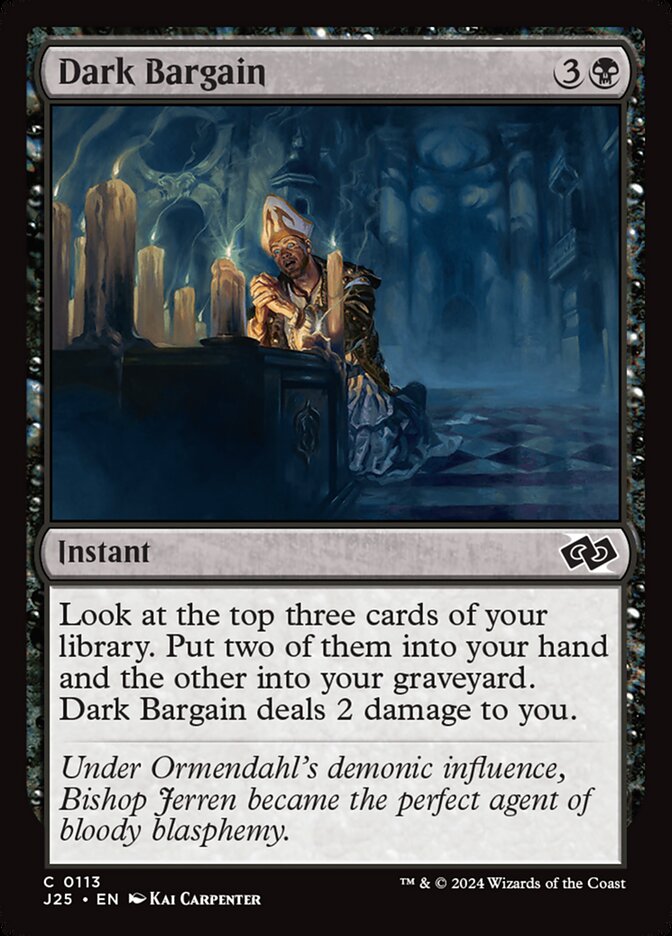 Dark Bargain - Foundations Jumpstart (J25)
