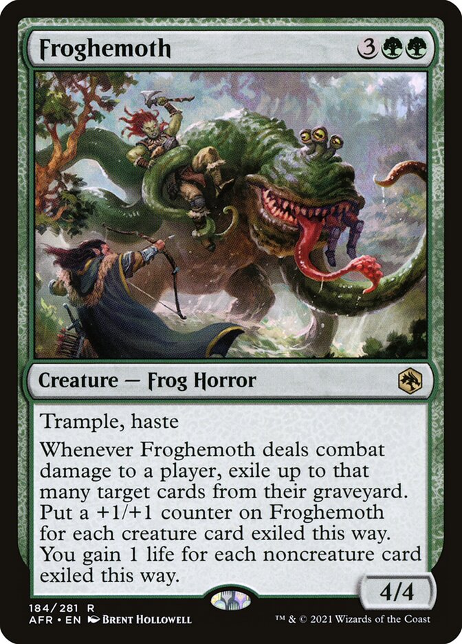 Froghemoth (184) - Adventures in the Forgotten Realms (AFR)