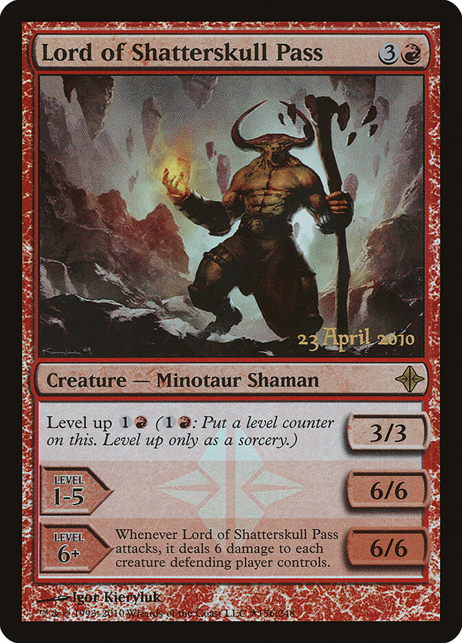 Lord of Shatterskull Pass (156★) - Rise of the Eldrazi Promos (PROE)