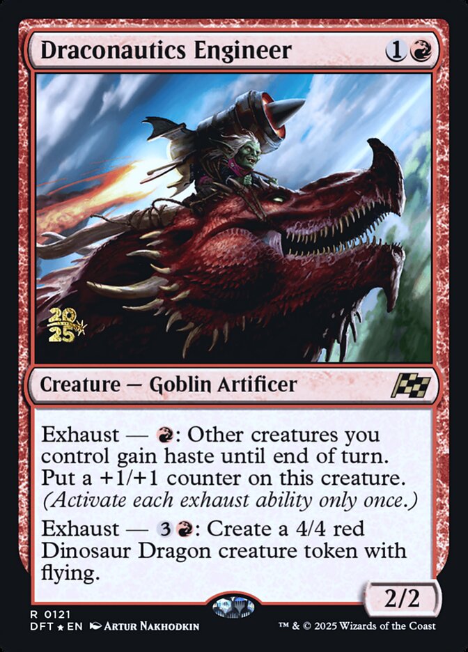 Draconautics Engineer (121s) - Aetherdrift Promos (PDFT)