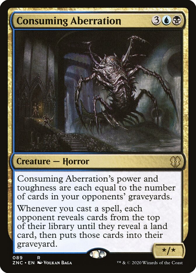 Consuming Aberration (89) - Zendikar Rising Commander (ZNC)