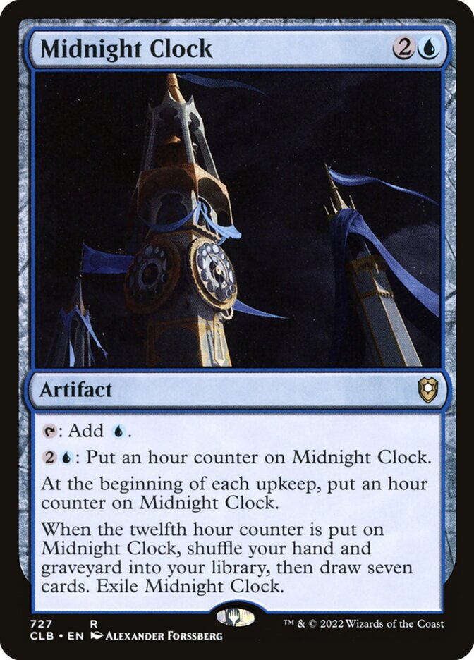 Midnight Clock (727) - Commander Legends: Battle for Baldur's Gate (CLB)