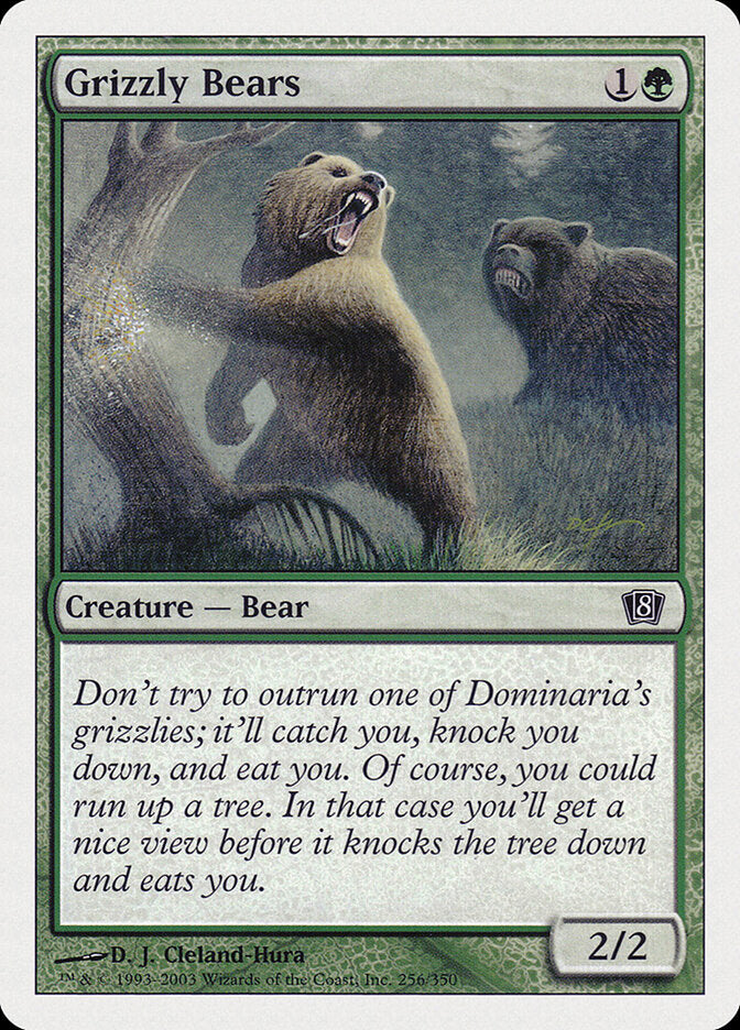 Grizzly Bears (256) - Eighth Edition (8ED)