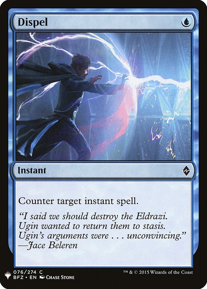 Dispel (BFZ-76) - The List (PLST)