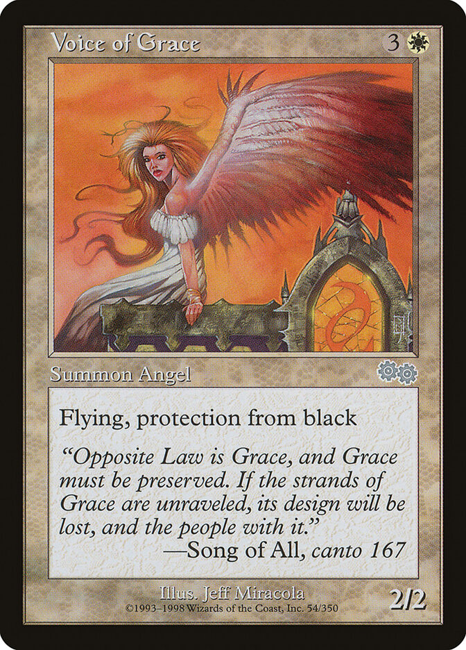Voice of Grace (54) - Urza's Saga (USG)