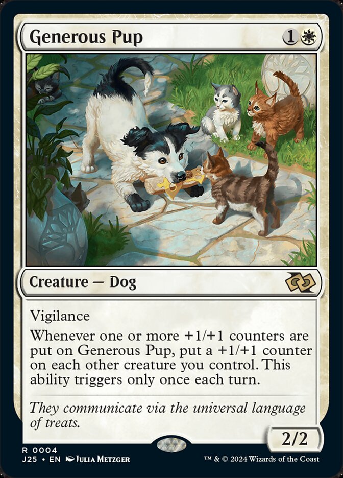 Generous Pup (4) - Foundations Jumpstart (J25)